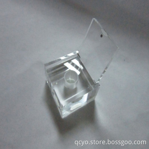 top quality countertop acrylic jewelry display cabinet earring display necklace display stand